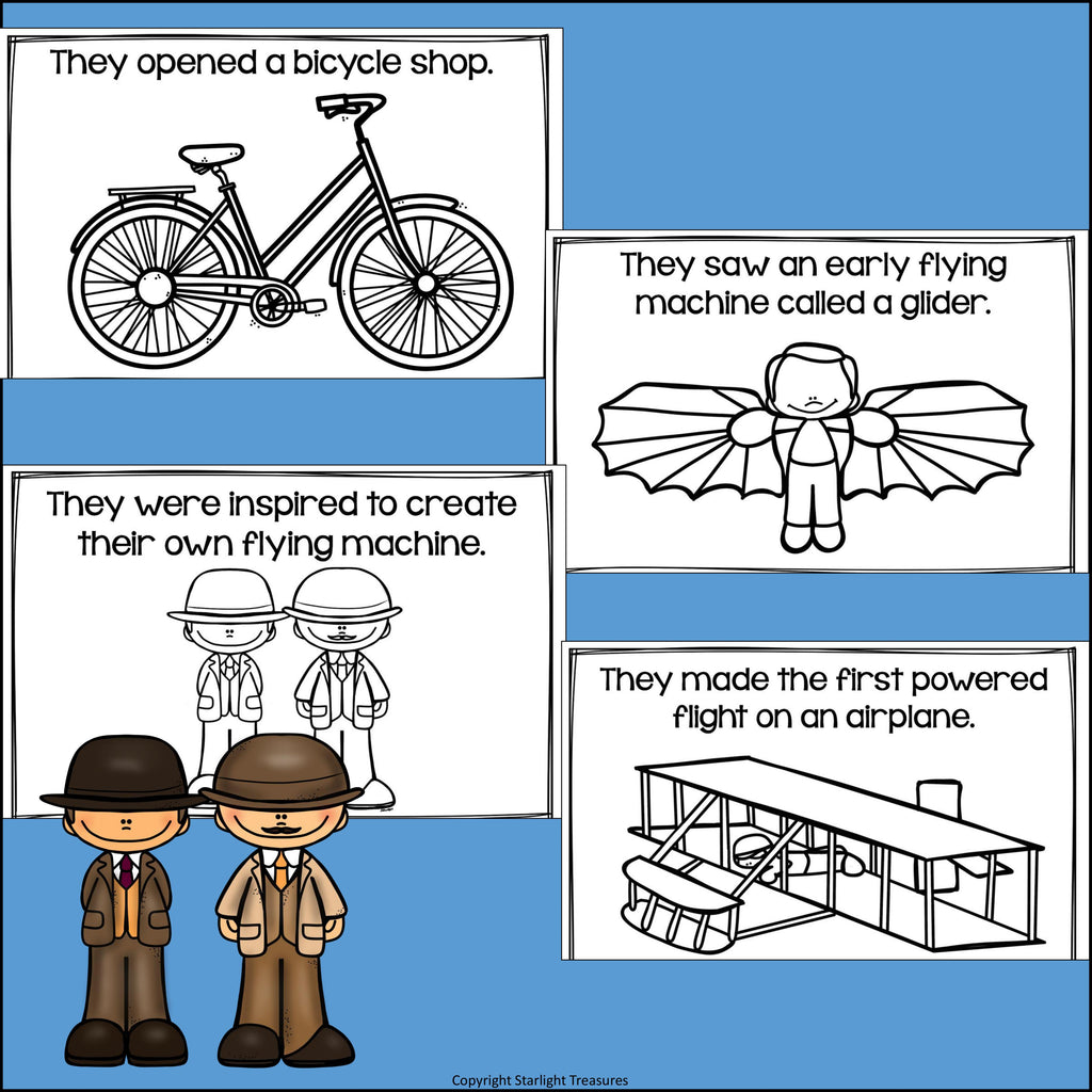 Wright Brothers Mini Book for Early Readers: Inventors