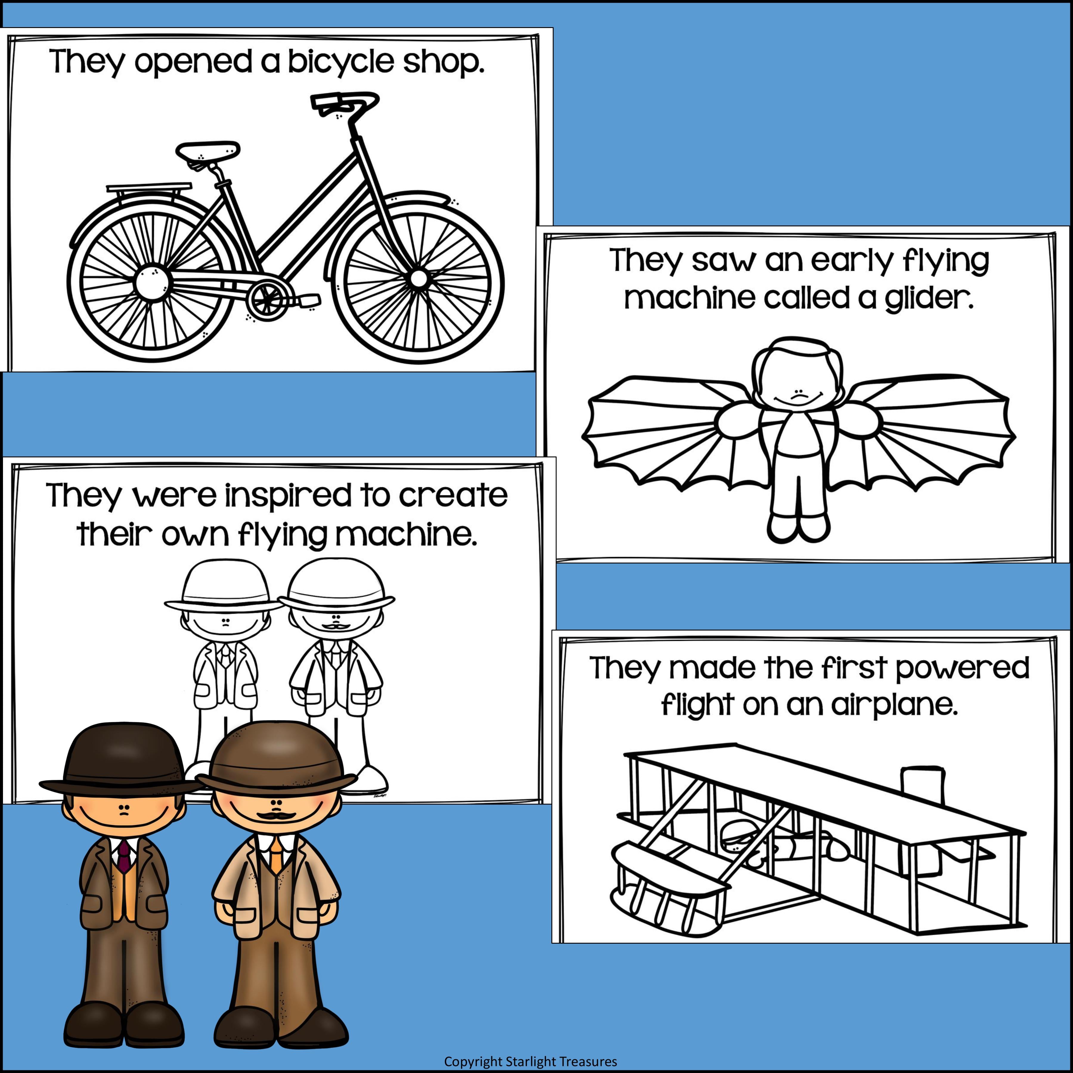 Wright Brothers Mini Book for Early Readers: Inventors