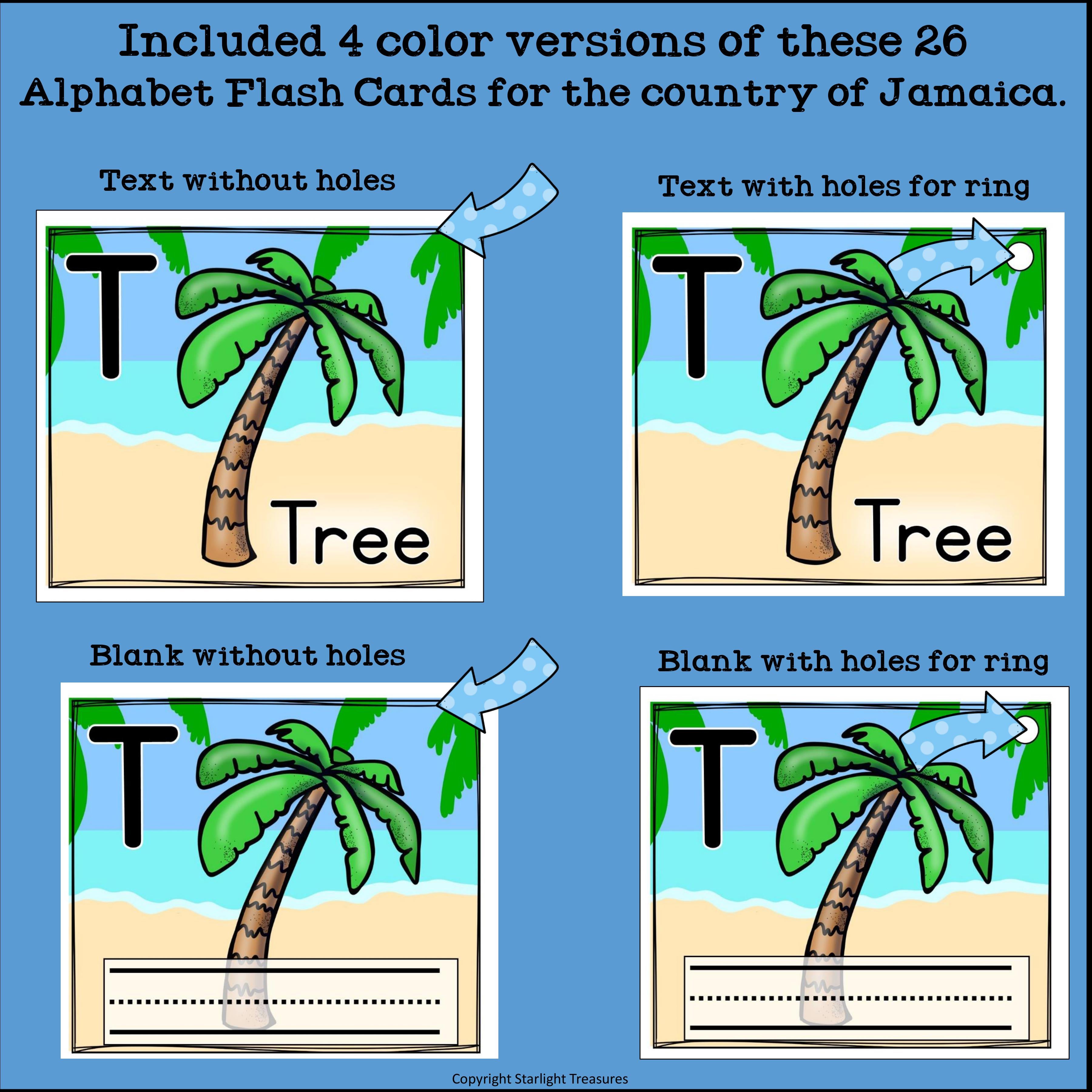 Jamaica Flash Cards