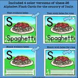 Italy Flash Cards