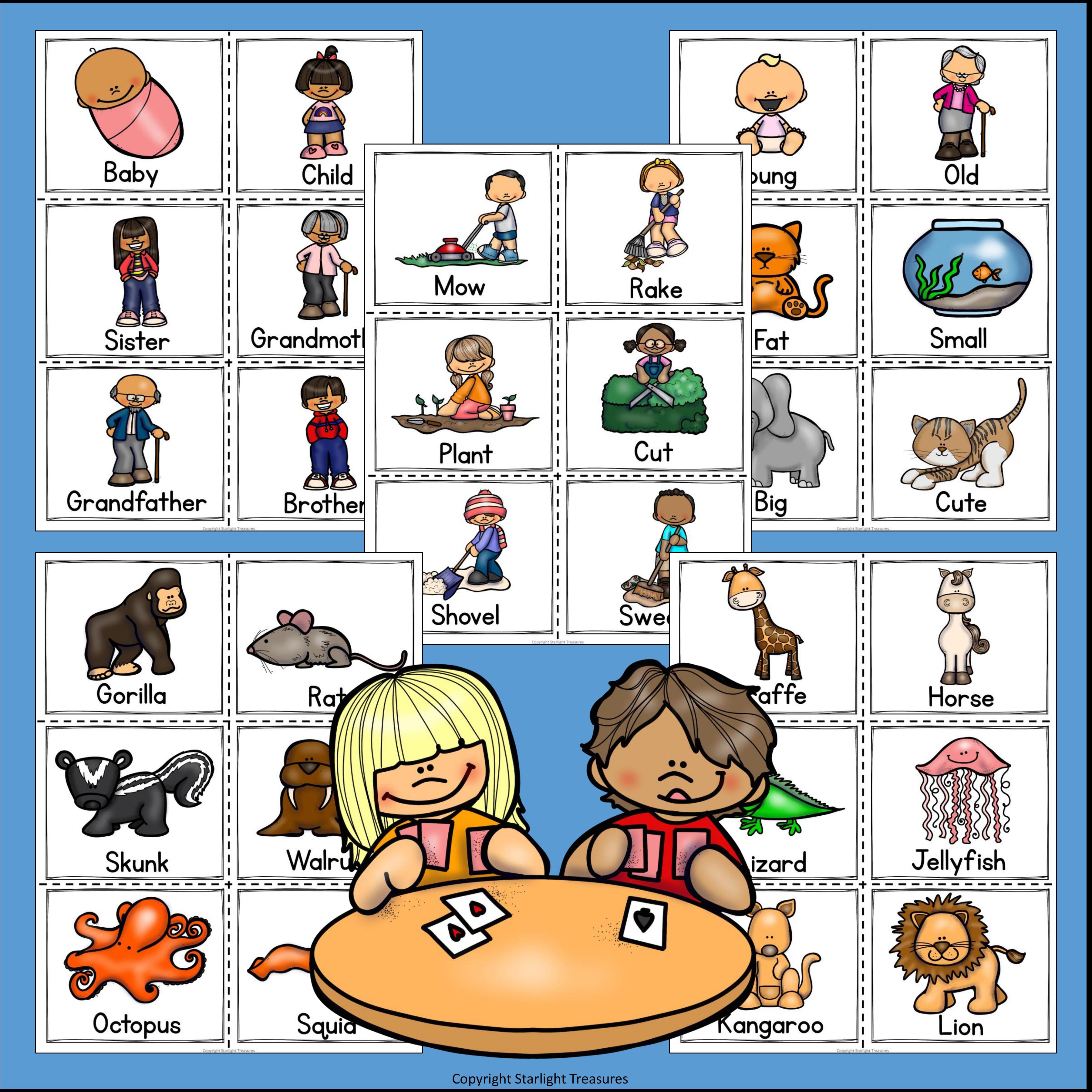 Over 1,000 English Vocabulary Flash Cards