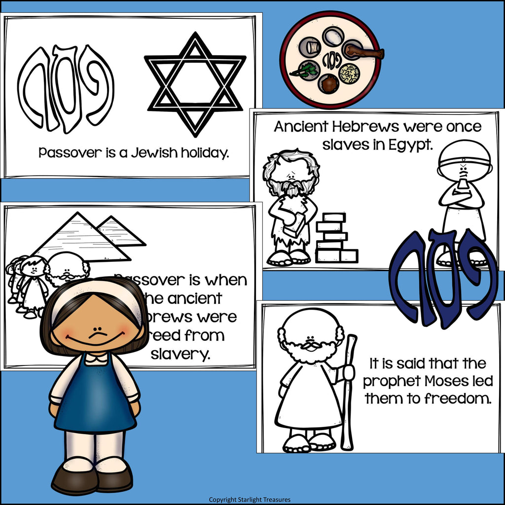 Passover Mini Book for Early Readers