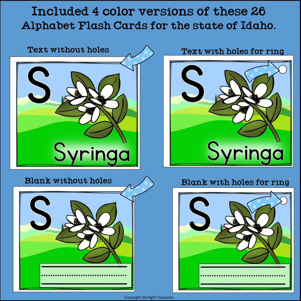 Idaho Flash Cards