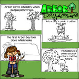 Arbor Day Mini Book for Early Readers