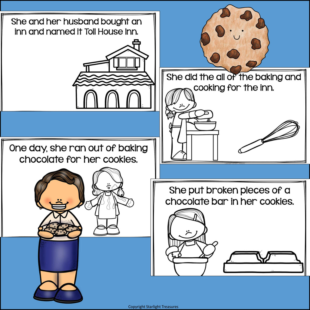 Ruth Wakefield Mini Book for Early Readers: Inventors