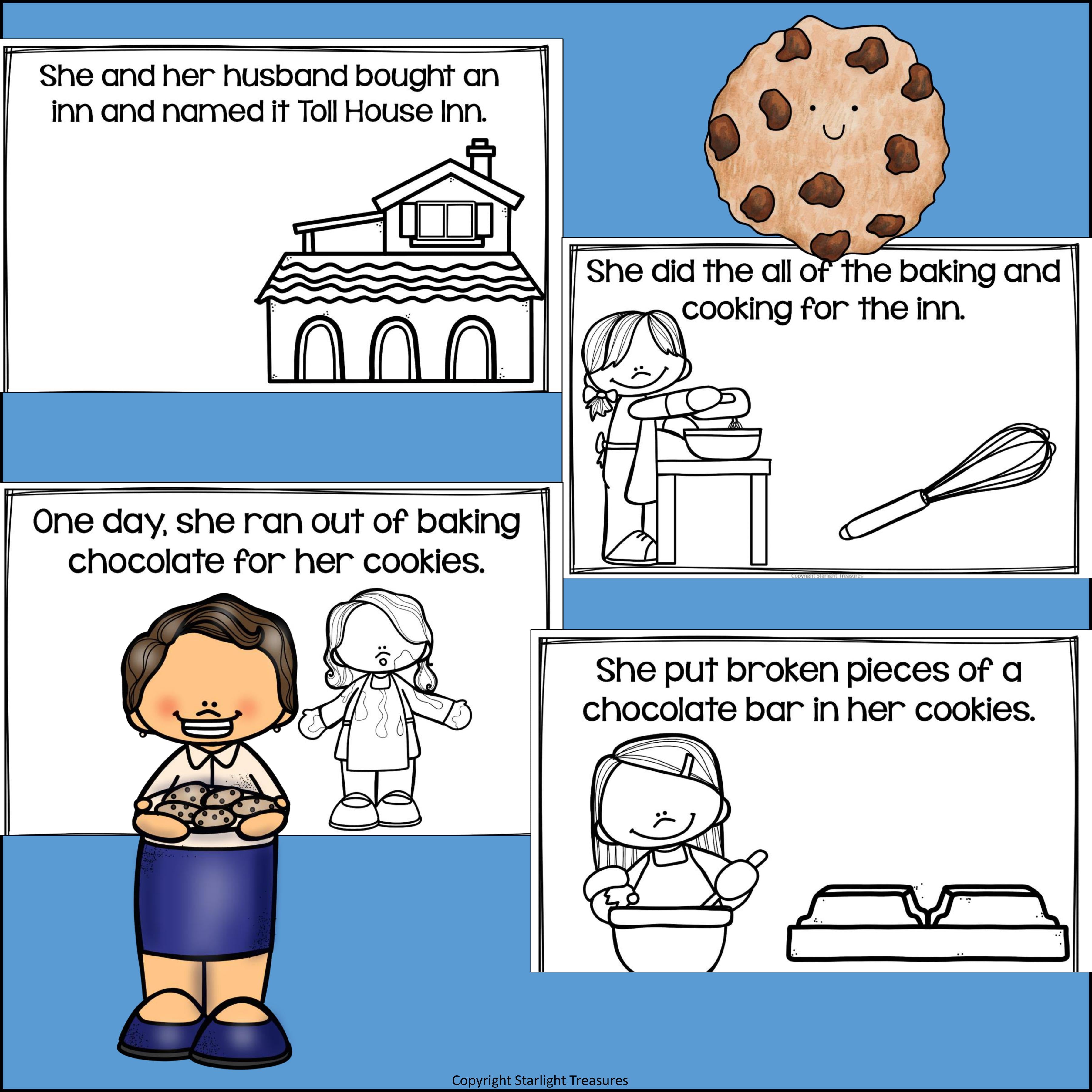 Ruth Wakefield Mini Book for Early Readers: Inventors