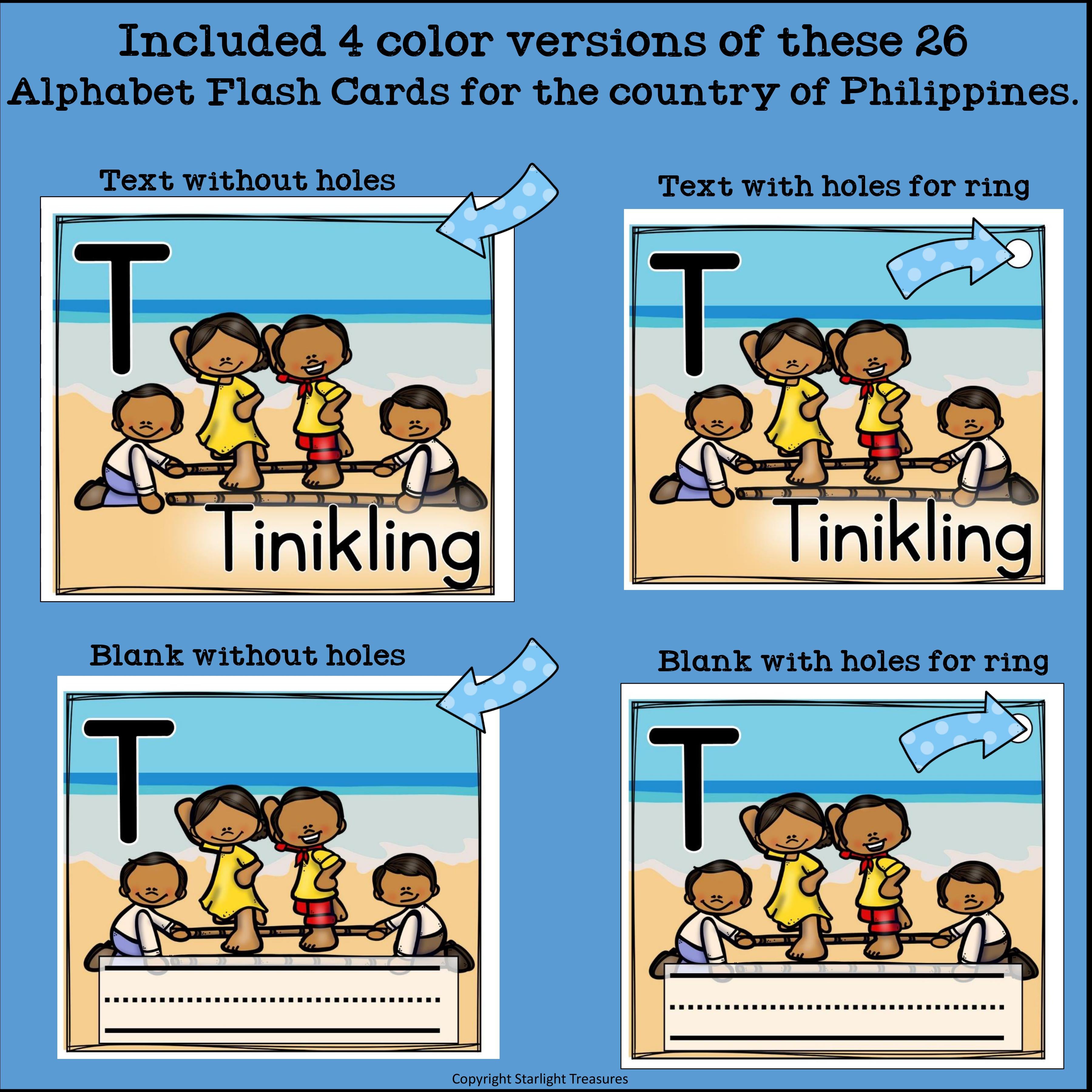 Philippines Flash Cards