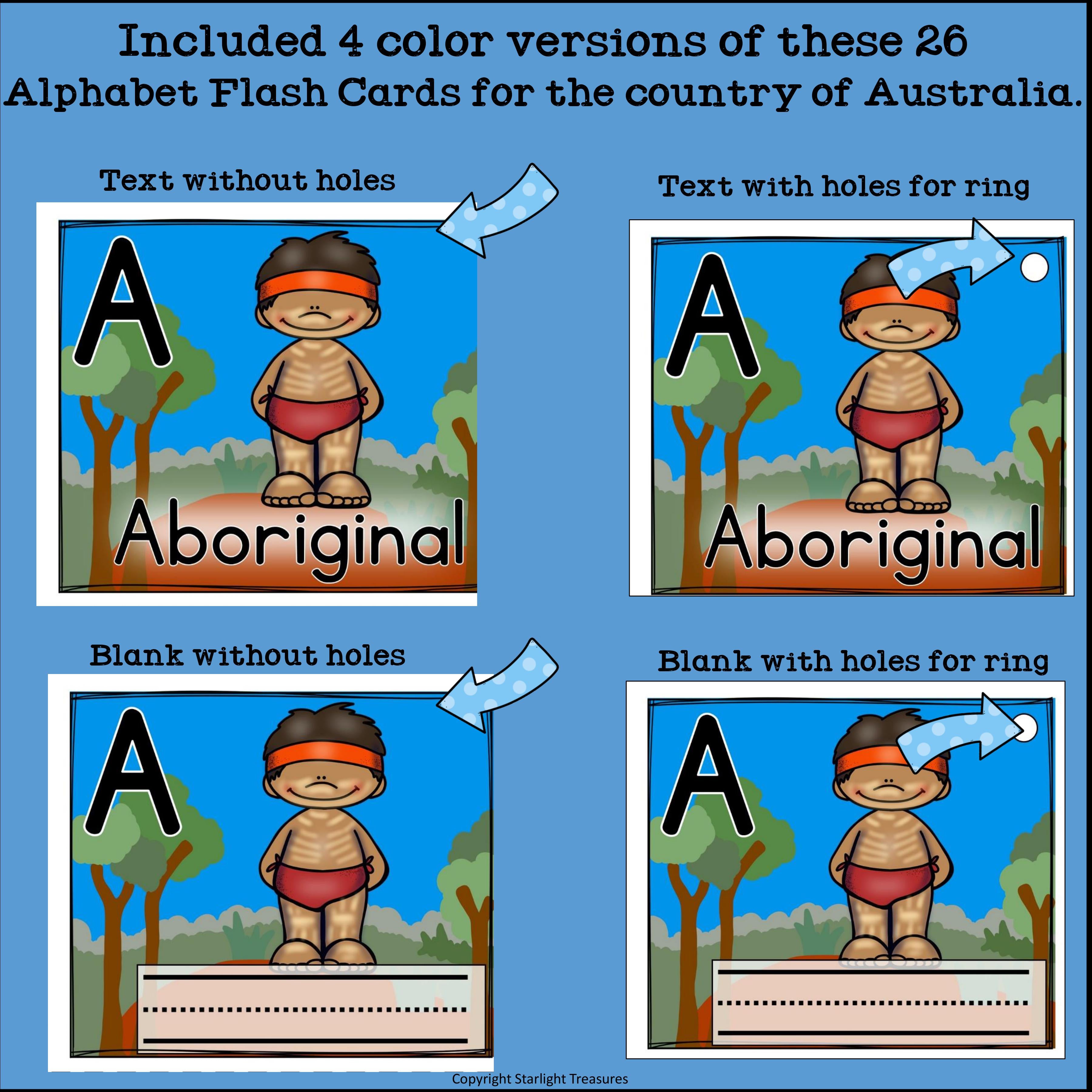 Australia Flash Cards