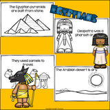 Ancient Egypt Mini Book for Early Readers