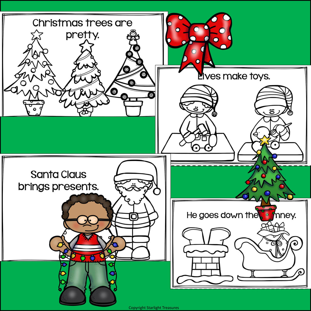 Christmas Mini Book for Early Readers