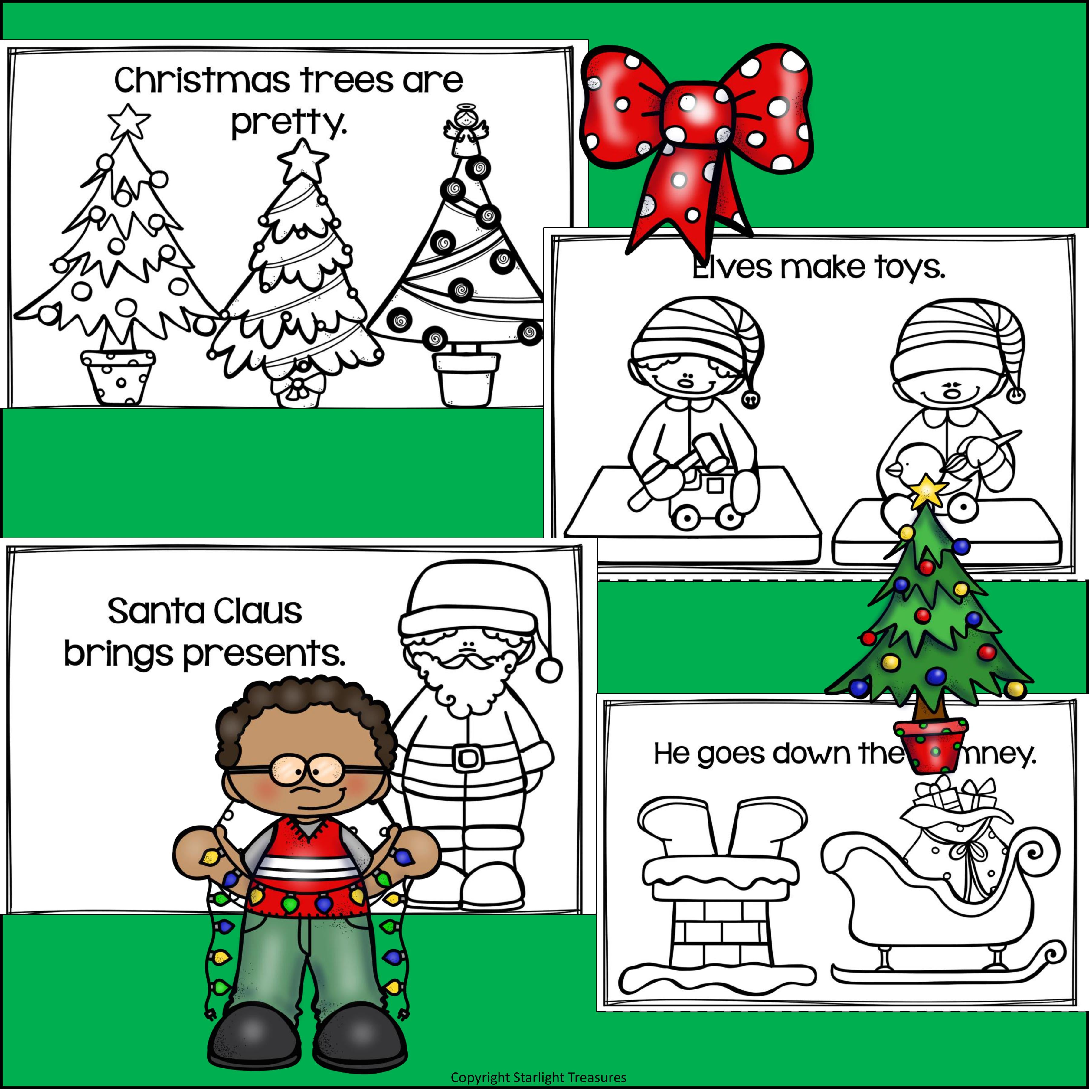 Christmas Mini Book for Early Readers