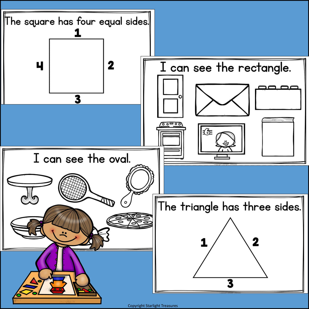 Learn Our Shapes: Shapes Mini Book for Early Readers