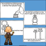 Thomas Edison Mini Book for Early Readers: Inventors