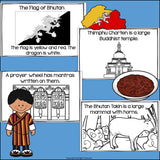 Bhutan Mini Book for Early Readers - A Country Study