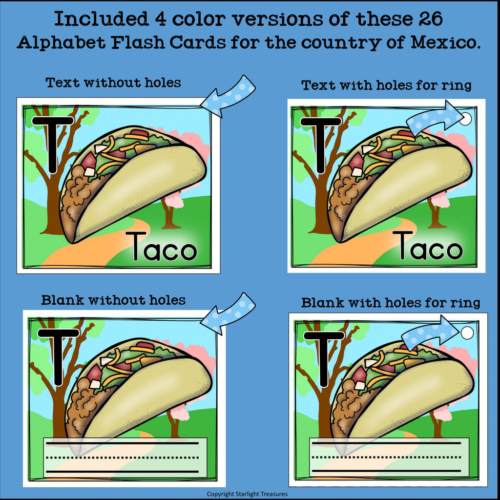 Mexico Flash Cards