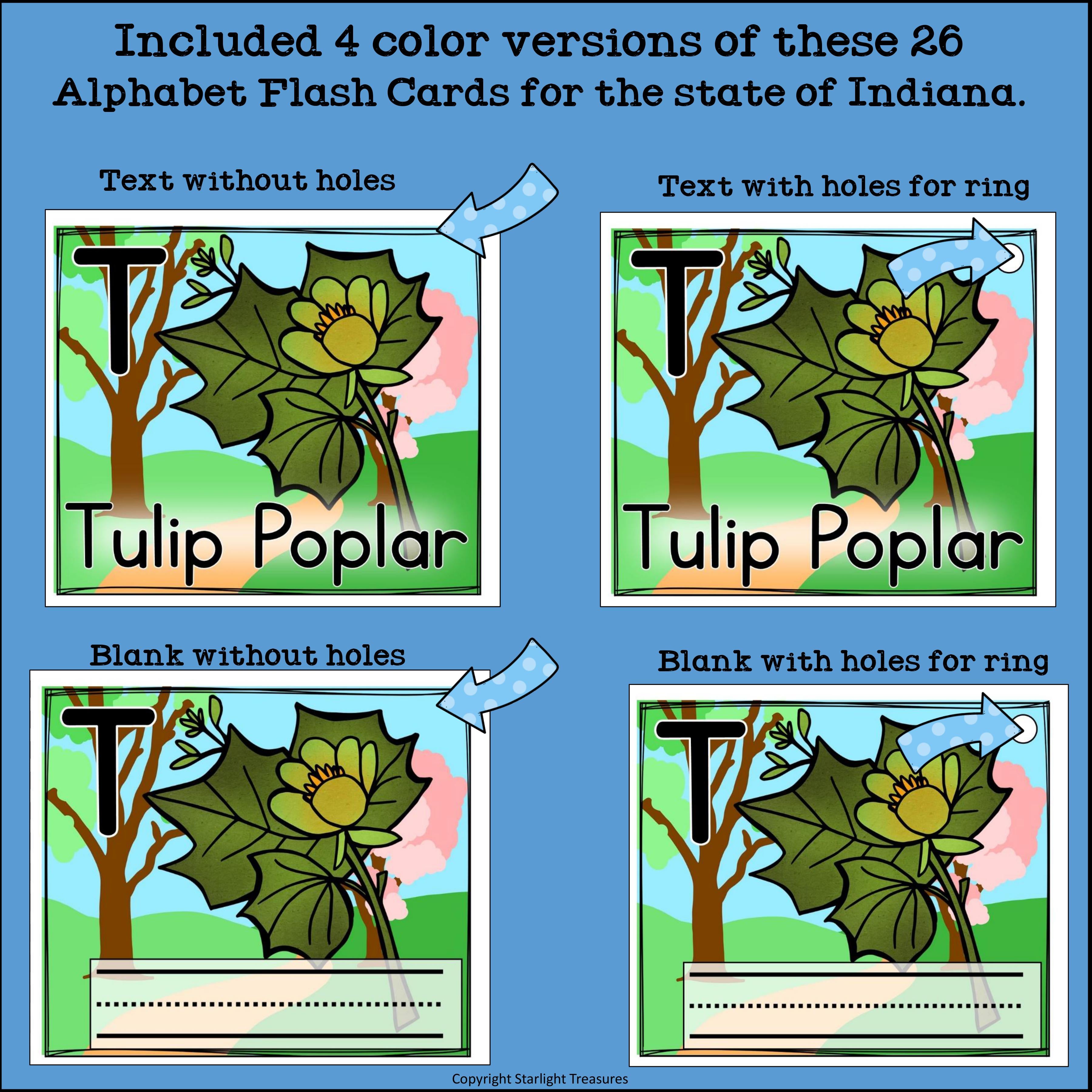 Indiana Flash Cards