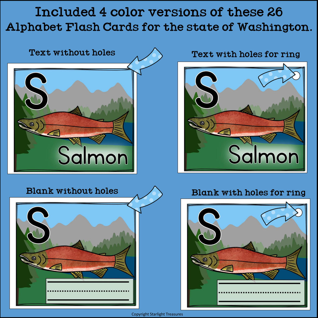 Washington Flash Cards