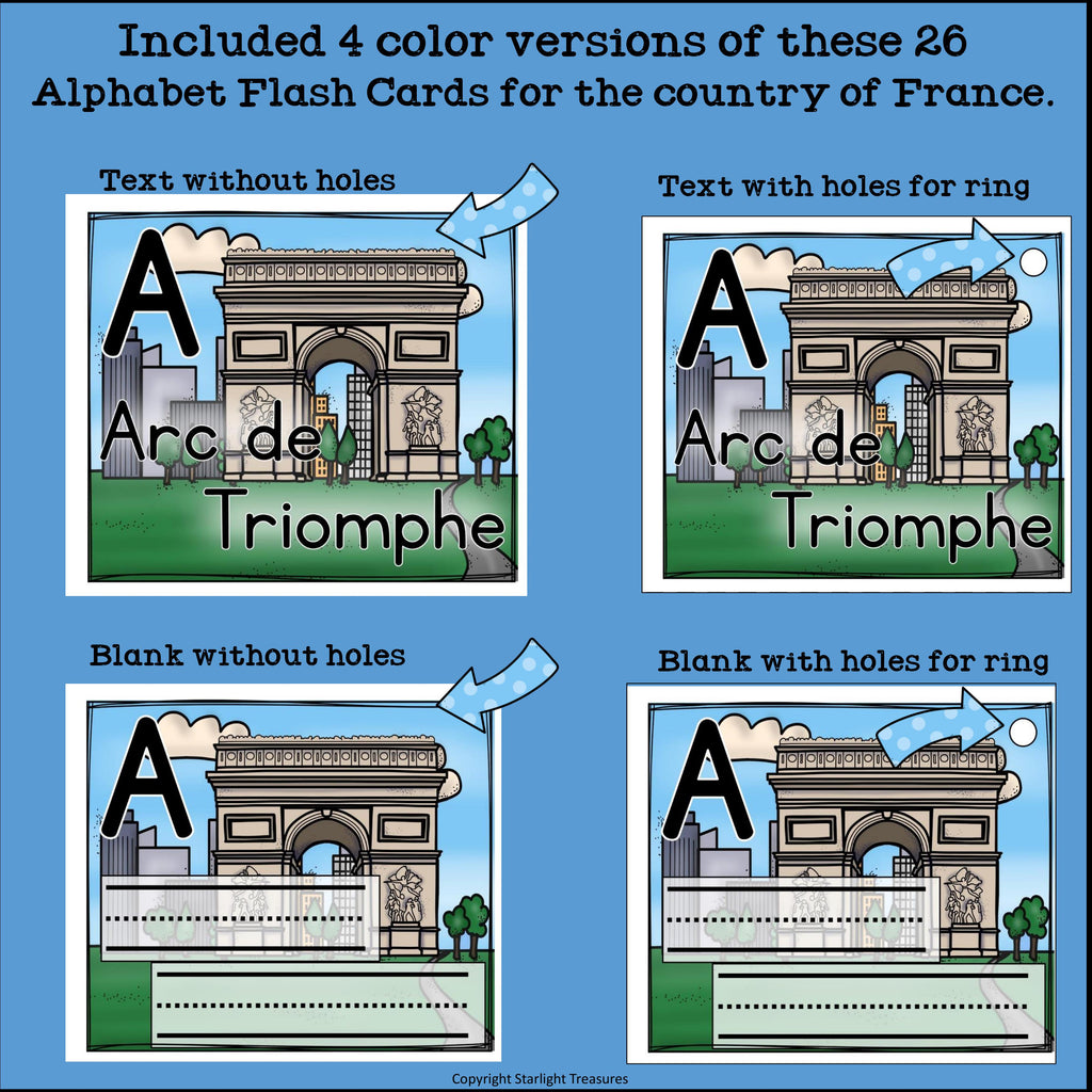 France Flash Cards