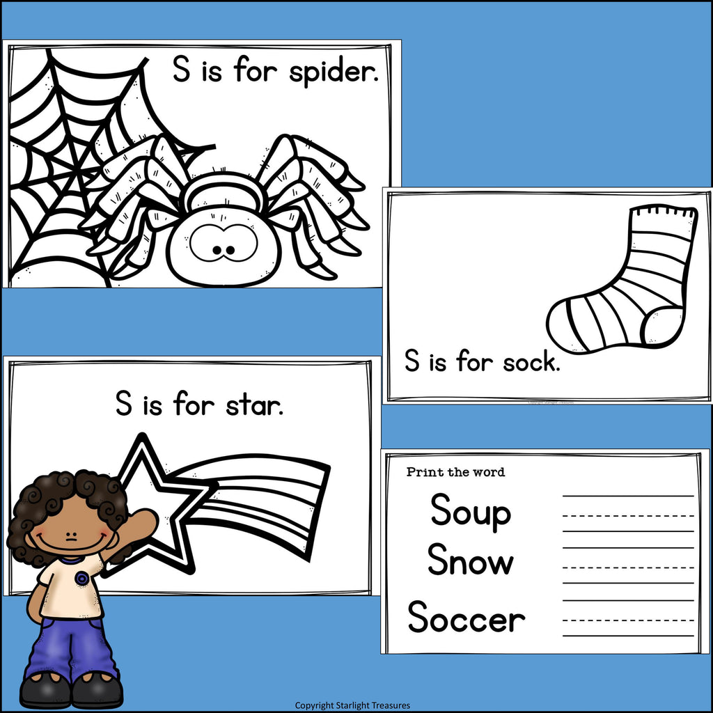 Alphabet Letter of the Week: The Letter S Mini Book