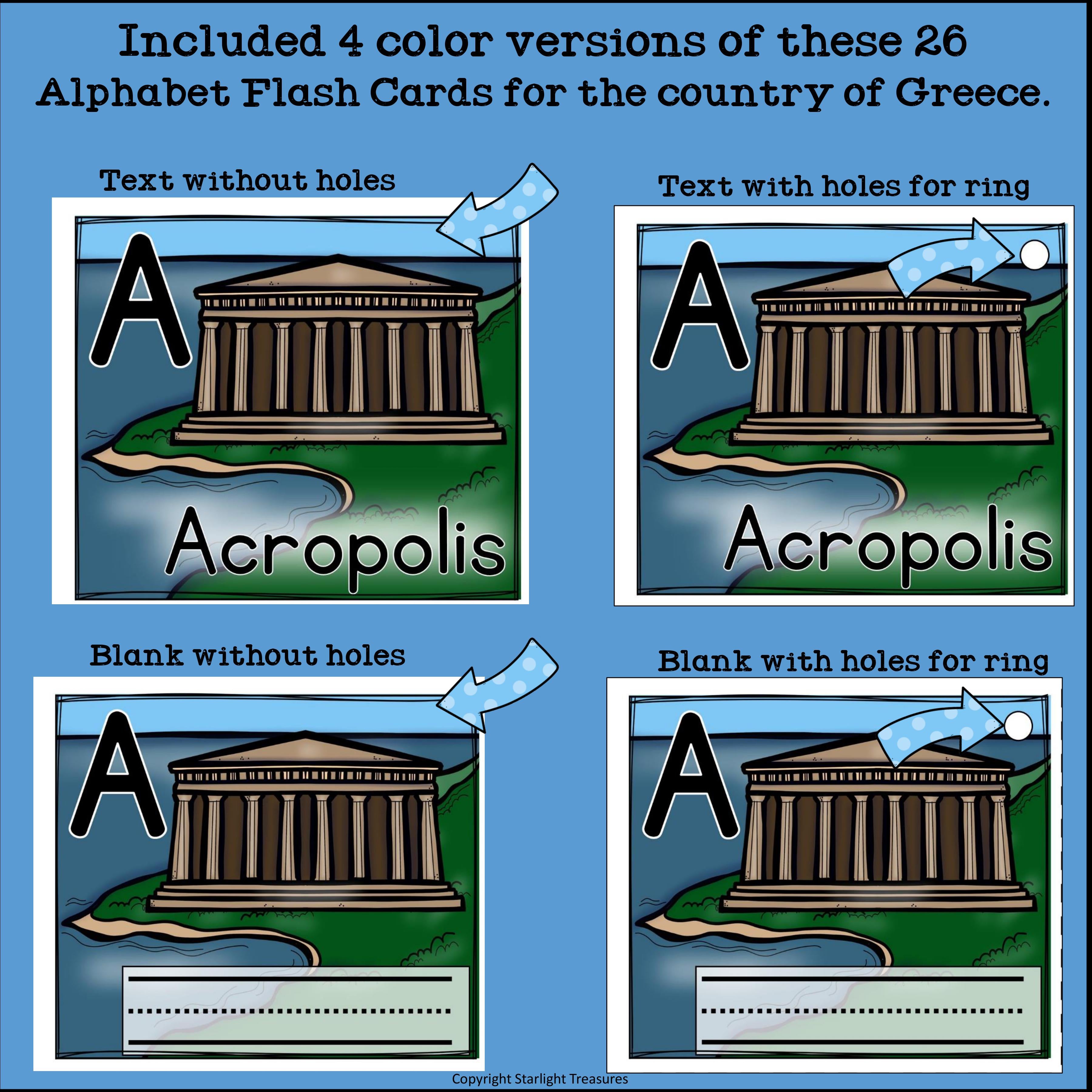 Greece Flash Cards