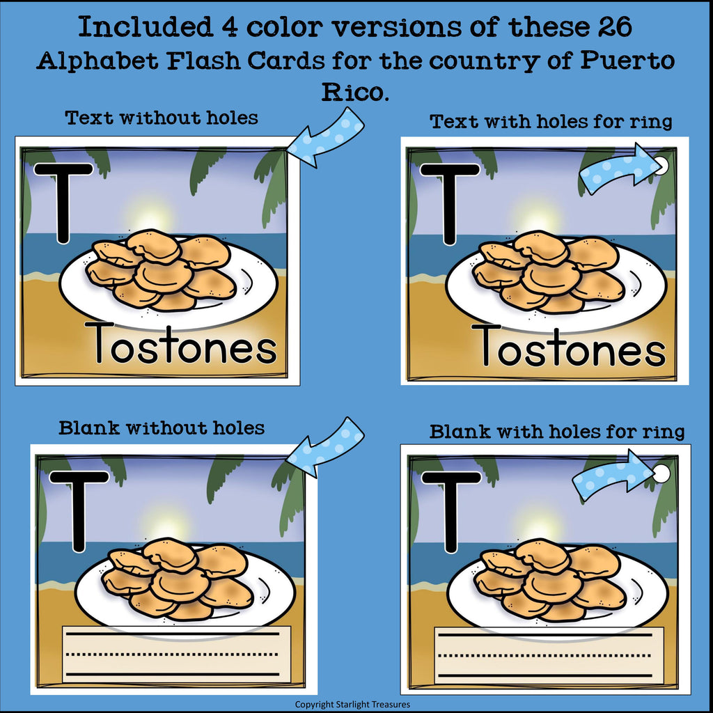 Puerto Rico Flash Cards