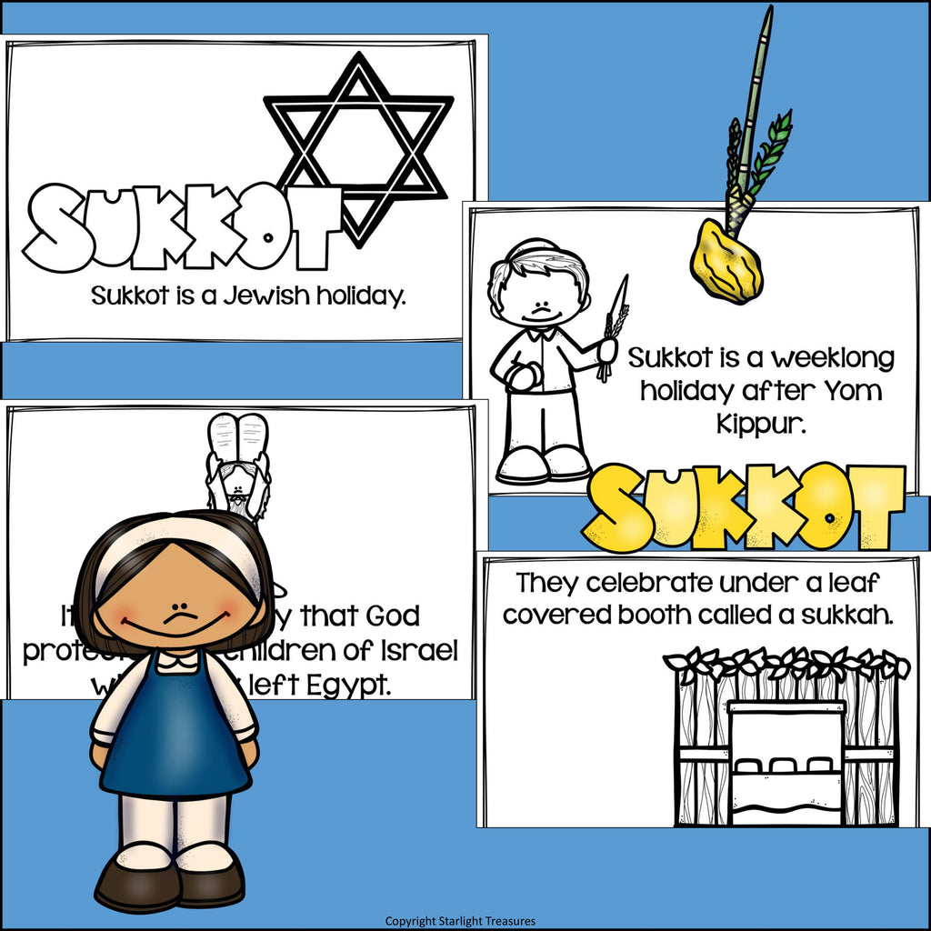 Sukkot Mini Book for Early Readers