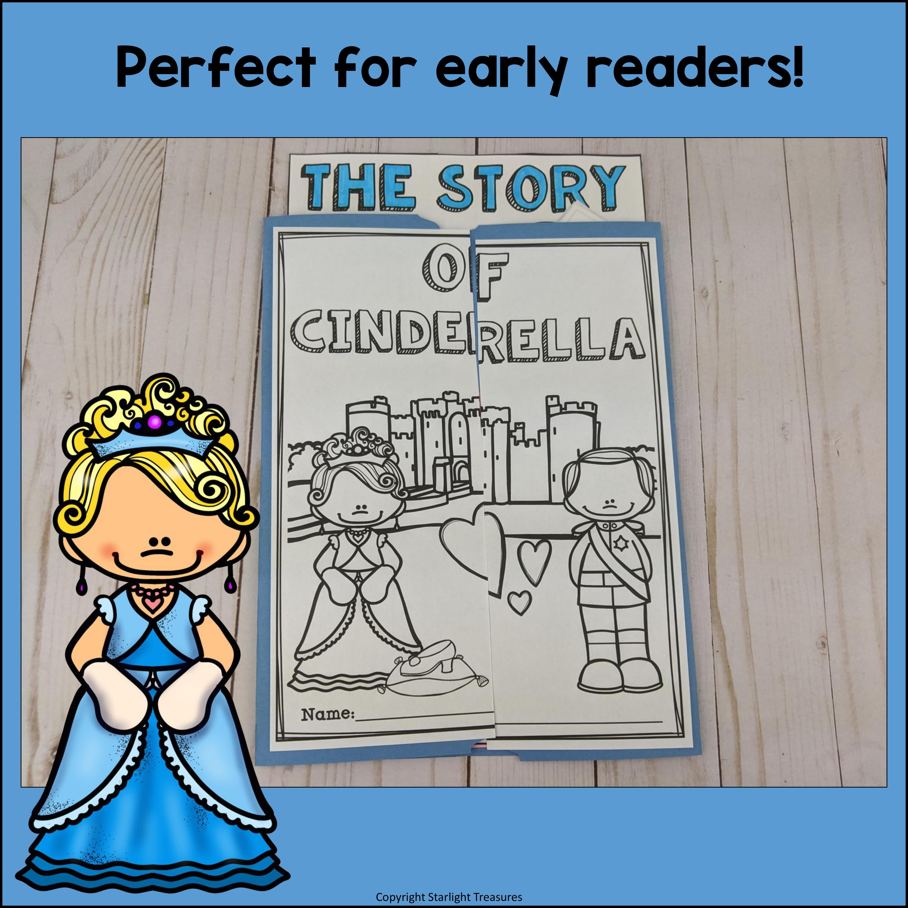Cinderella Lapbook Fairy Tale Activities