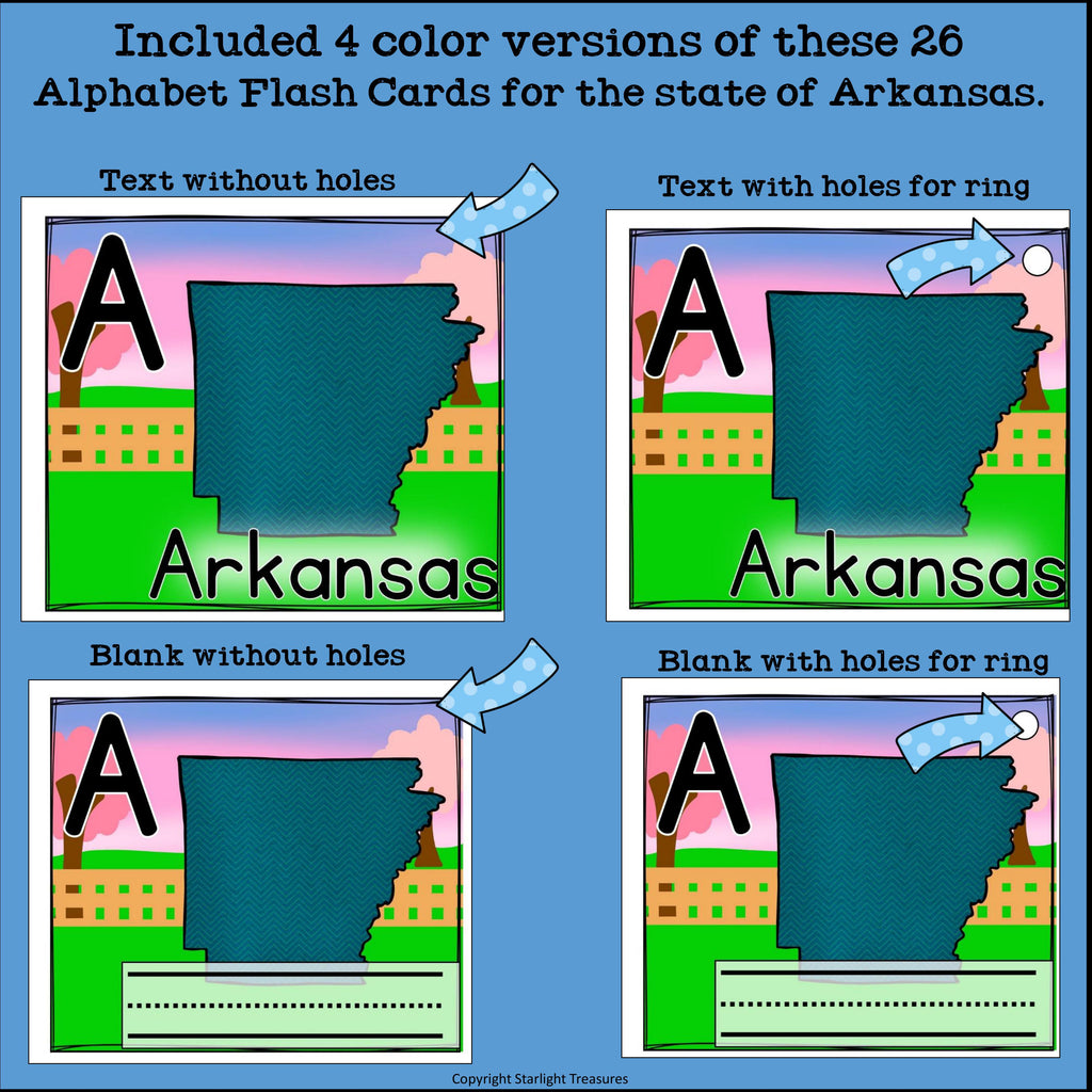 Arkansas Flash Cards