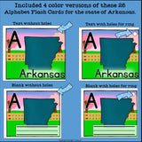 Arkansas Flash Cards