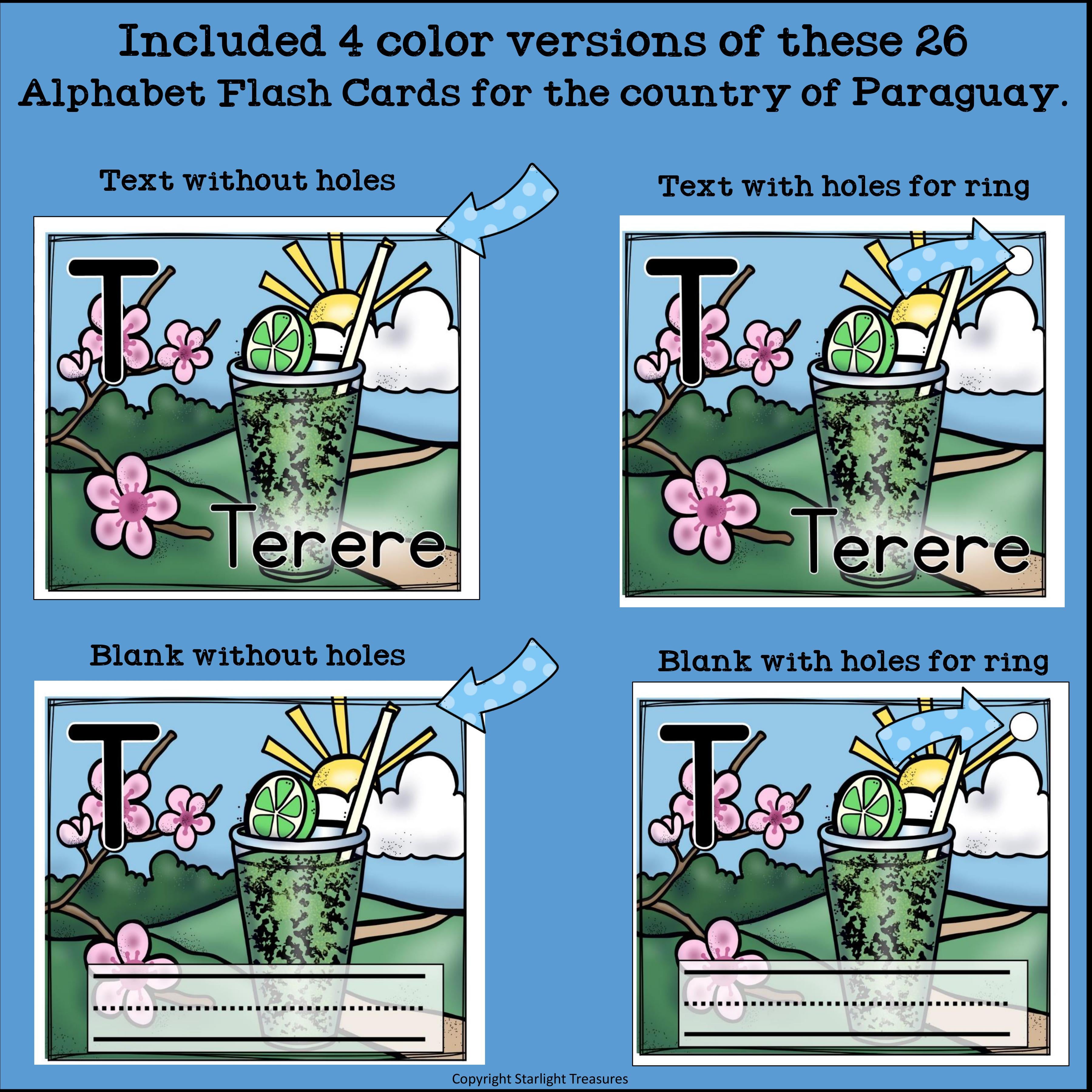 Paraguay Flash Cards