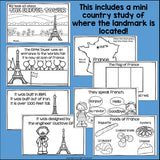 Eiffel Tower Complete Unit for Early Learners - World Landmarks