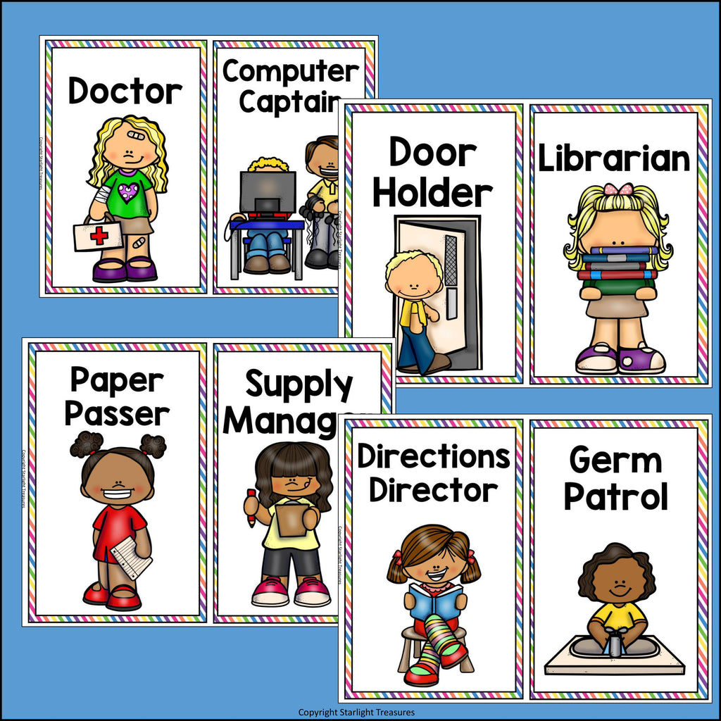 Classroom Jobs & Jobs Cards