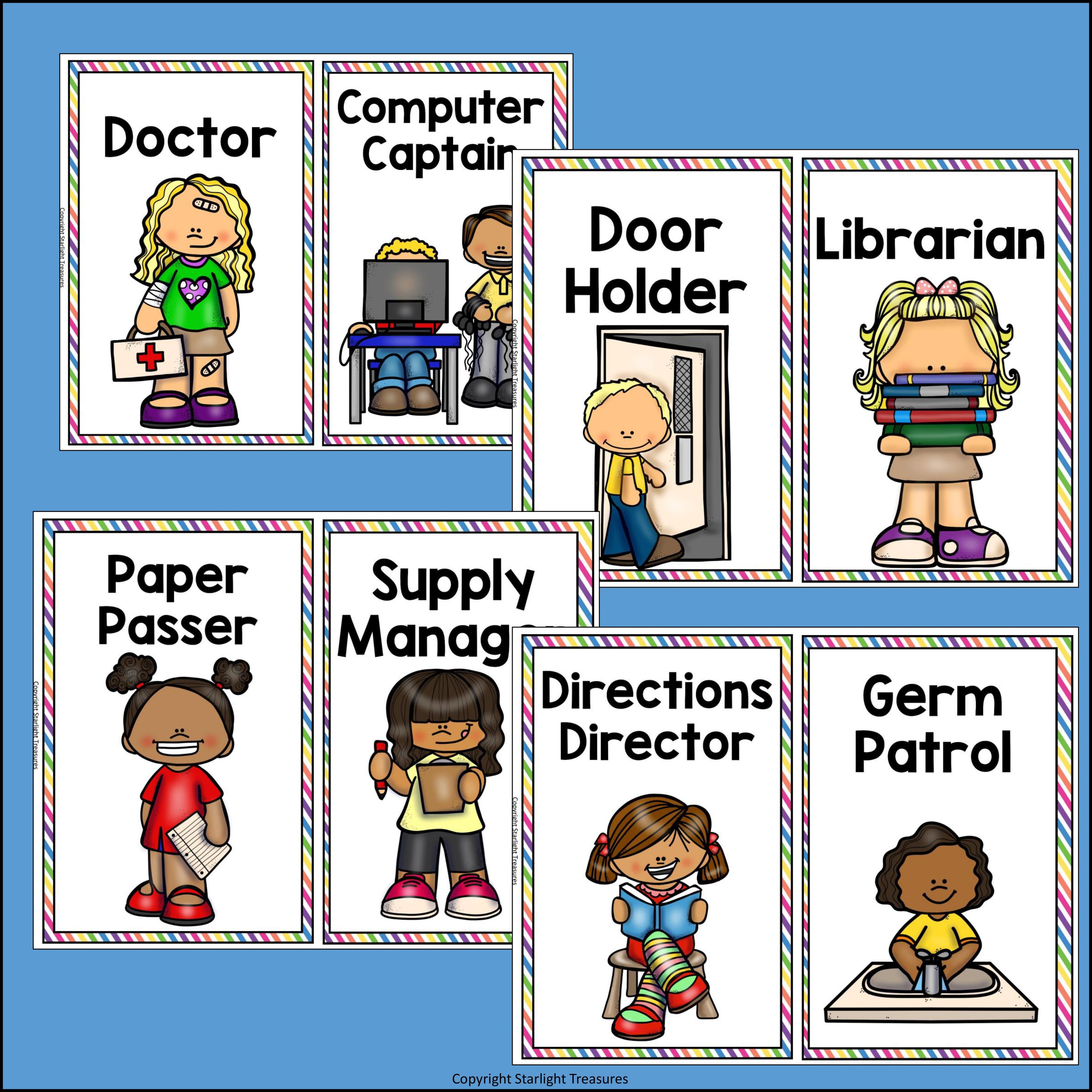 Classroom Jobs & Jobs Cards