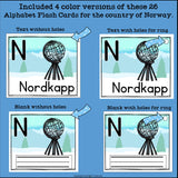 Norway Flash Cards