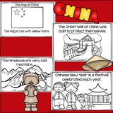 China Mini Book for Early Readers - A Country Study