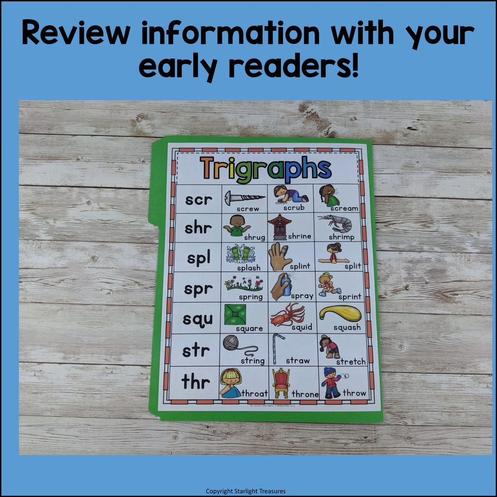 Phonics Reference Guide Lapbook for Early Readers FREEBIE
