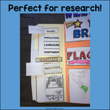 Brazil Lapbook for Early Learners - A Country Study