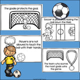 Soccer Mini Book for Early Readers: Sports