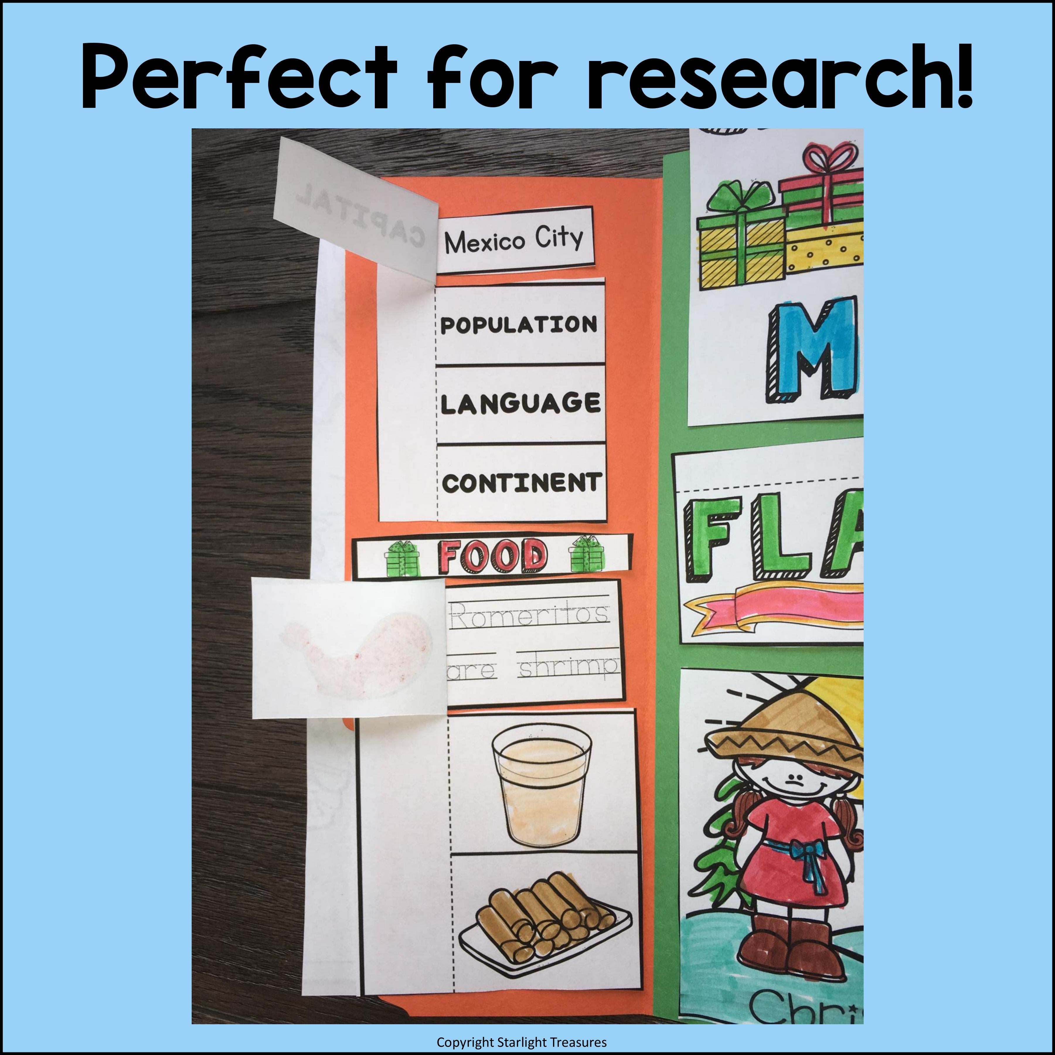 Christmas in Mexico Lapbook for Early Learners