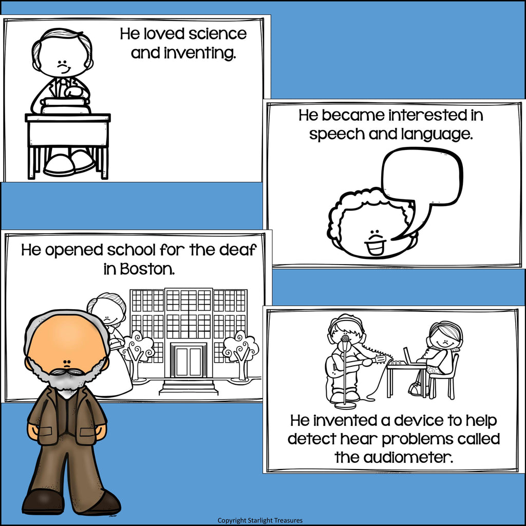 Alexander Graham Bell Mini Book for Early Readers
