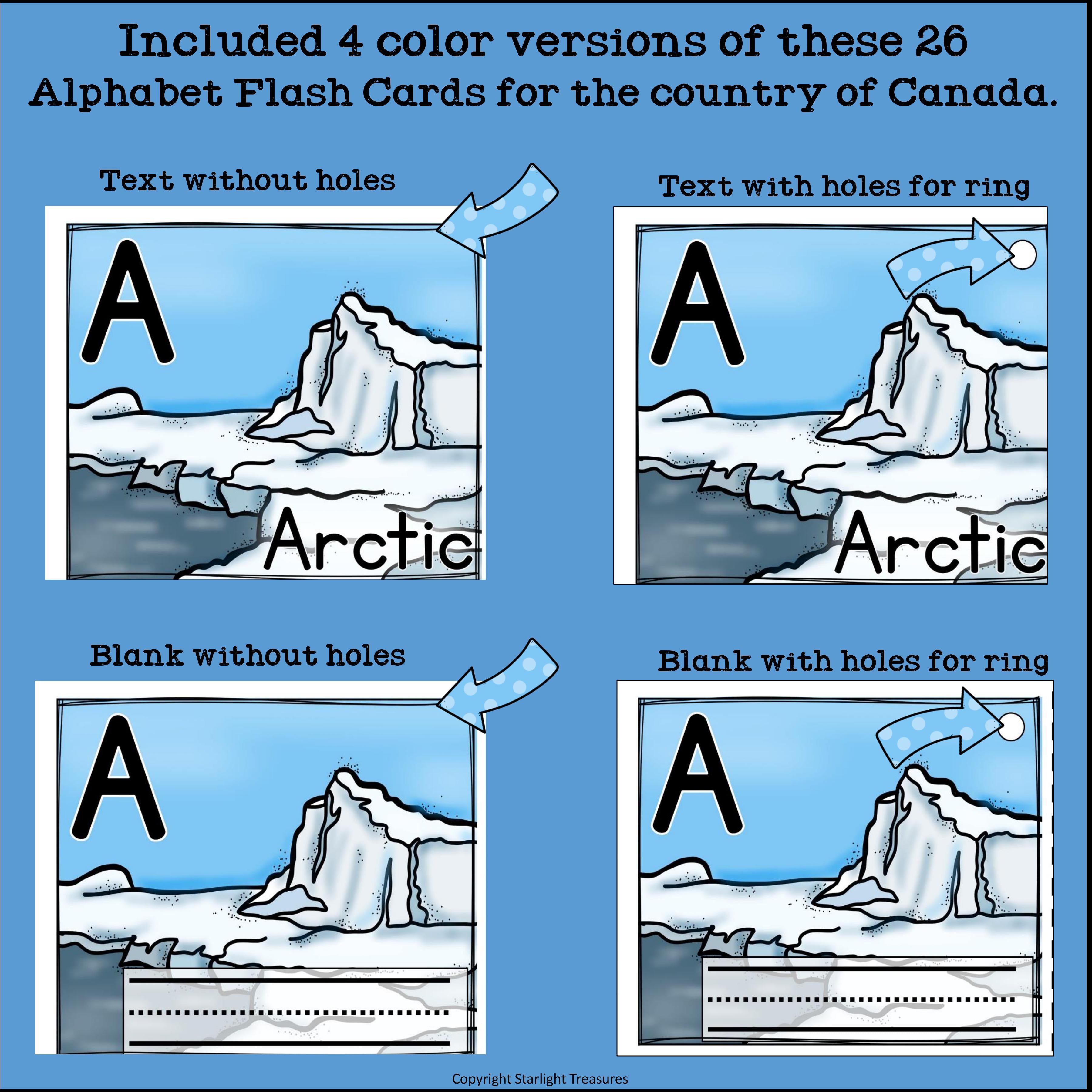 Canada Flash Cards