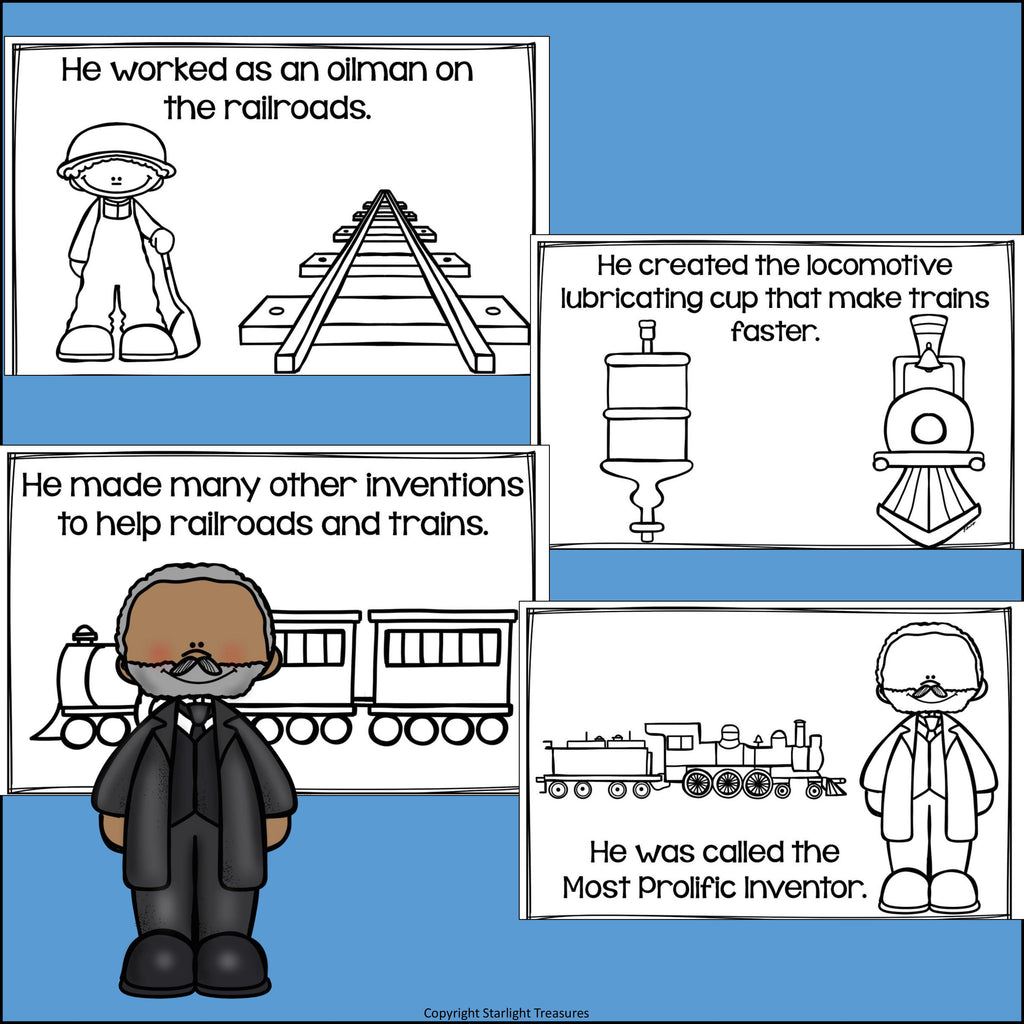 Elijah McCoy Mini Book for Early Readers: Inventors