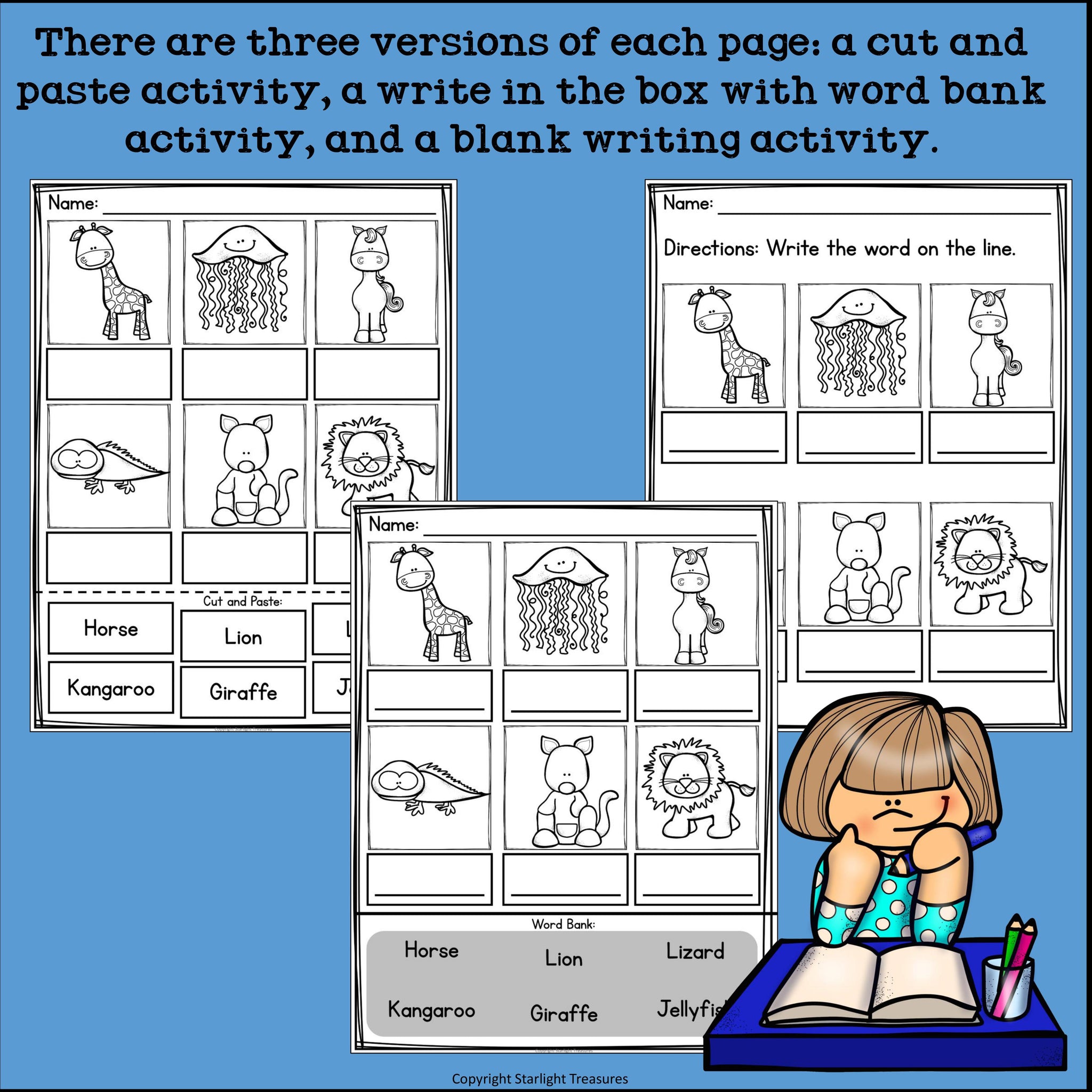 EQWEL English Readers 1 絵本セットWorksheets Over 1,000 English Words Label the Picture Worksheets for ESL, ELL
