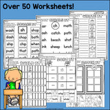 Digraphs Worksheets and Activities for Early Readers 