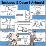 The Desert Mini Book for Early Readers: Desert Animals