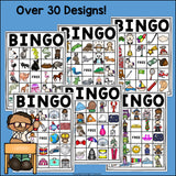 Beginning Sounds Bingo Cards for Early Readers - Alphabet Sounds Bingo FREEBIE