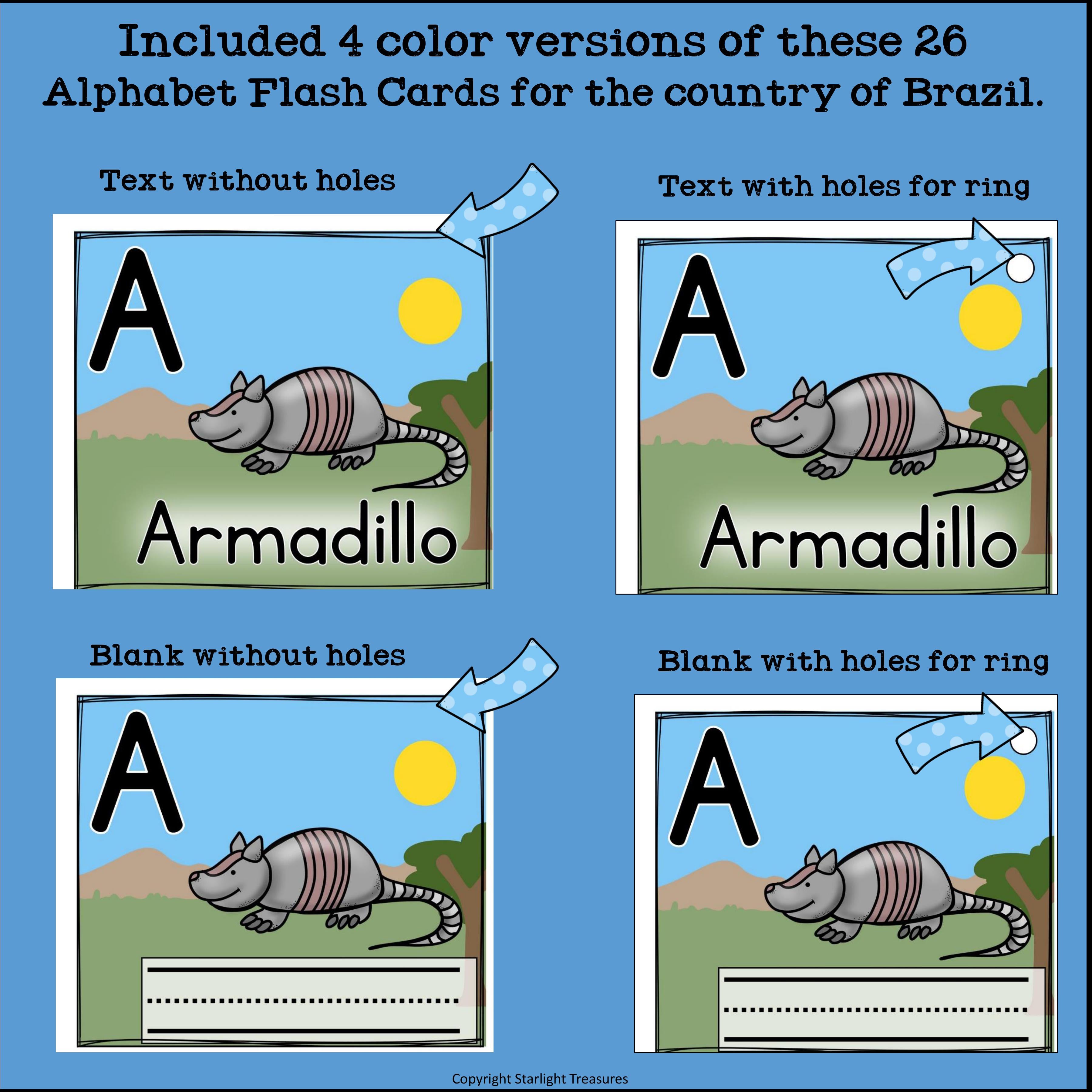 Brazil Flash Cards