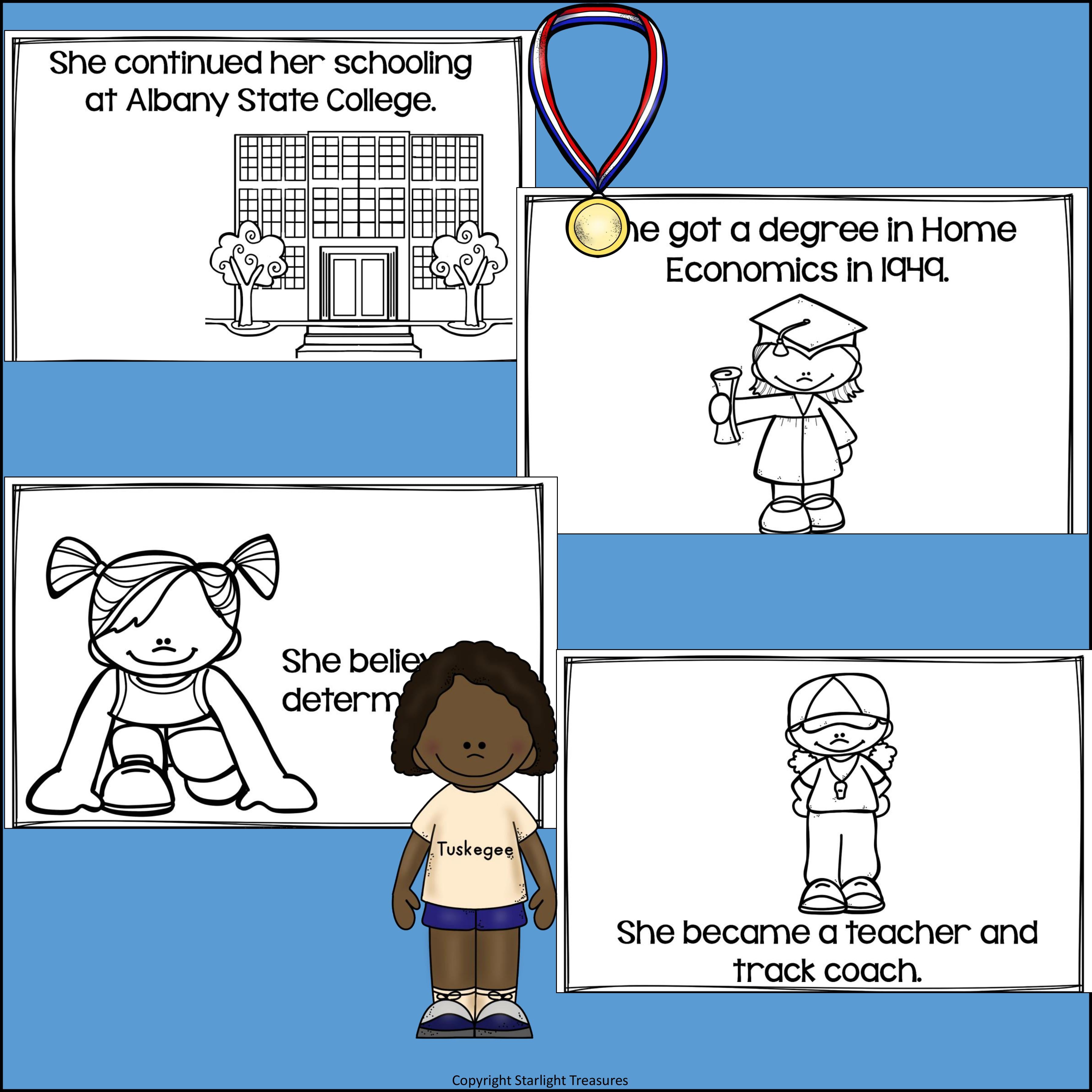 Alice Coachman Mini Book for Early Readers