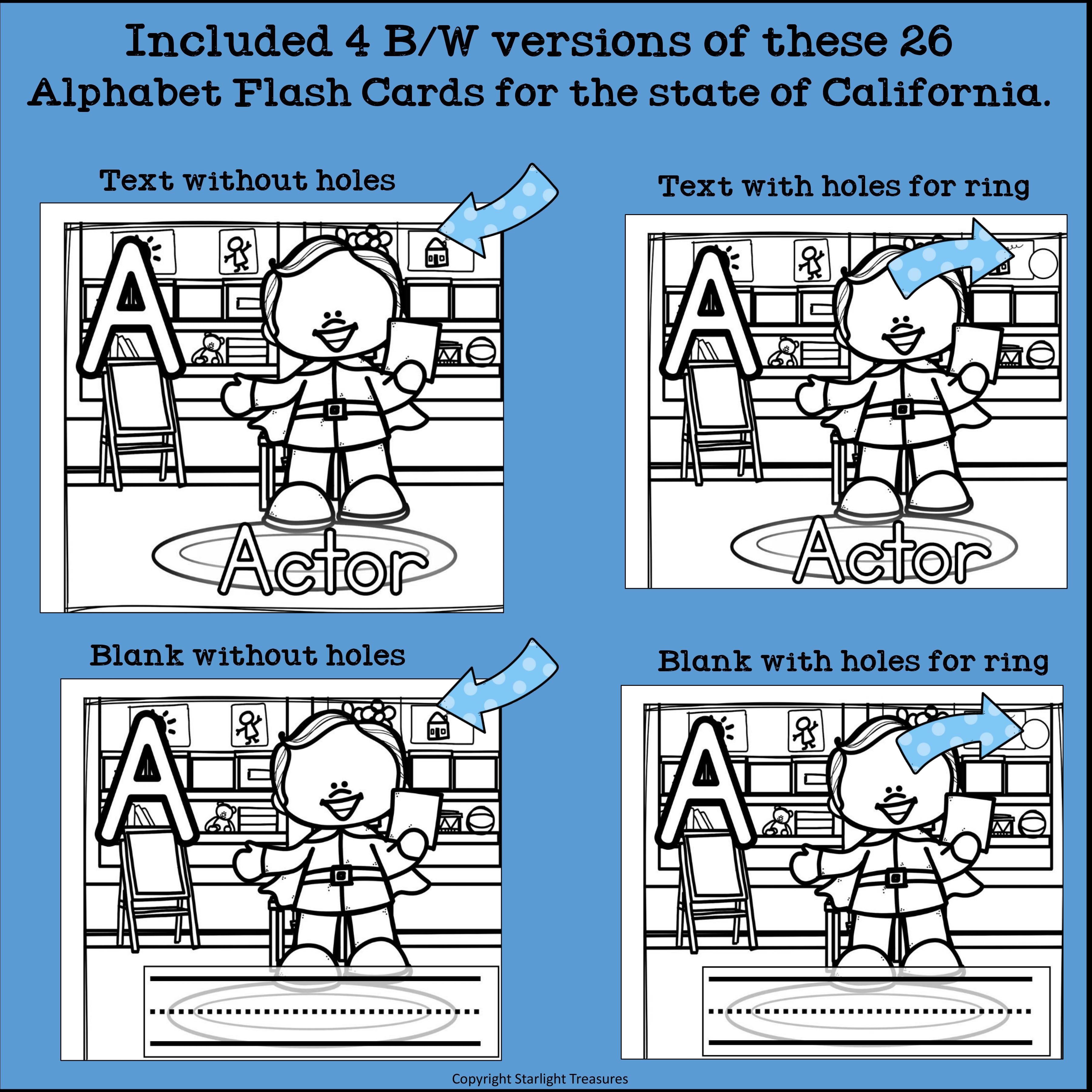 California Flash Cards
