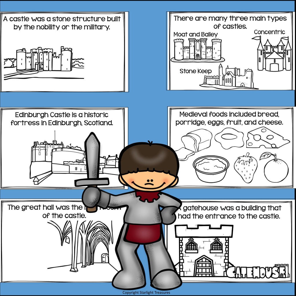 Middle Ages Mini Book for Early Readers